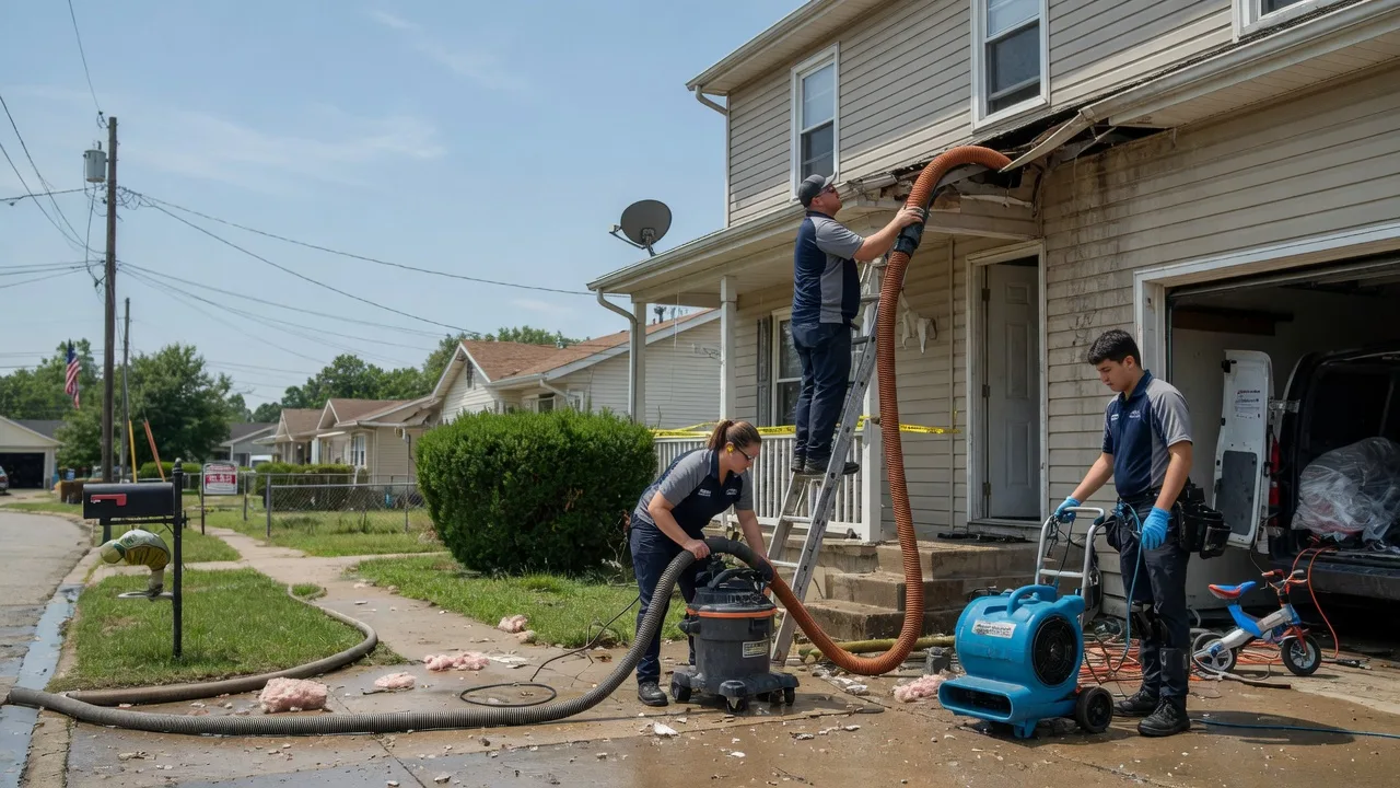 Water Damage Restoration in Calvin, PA near me